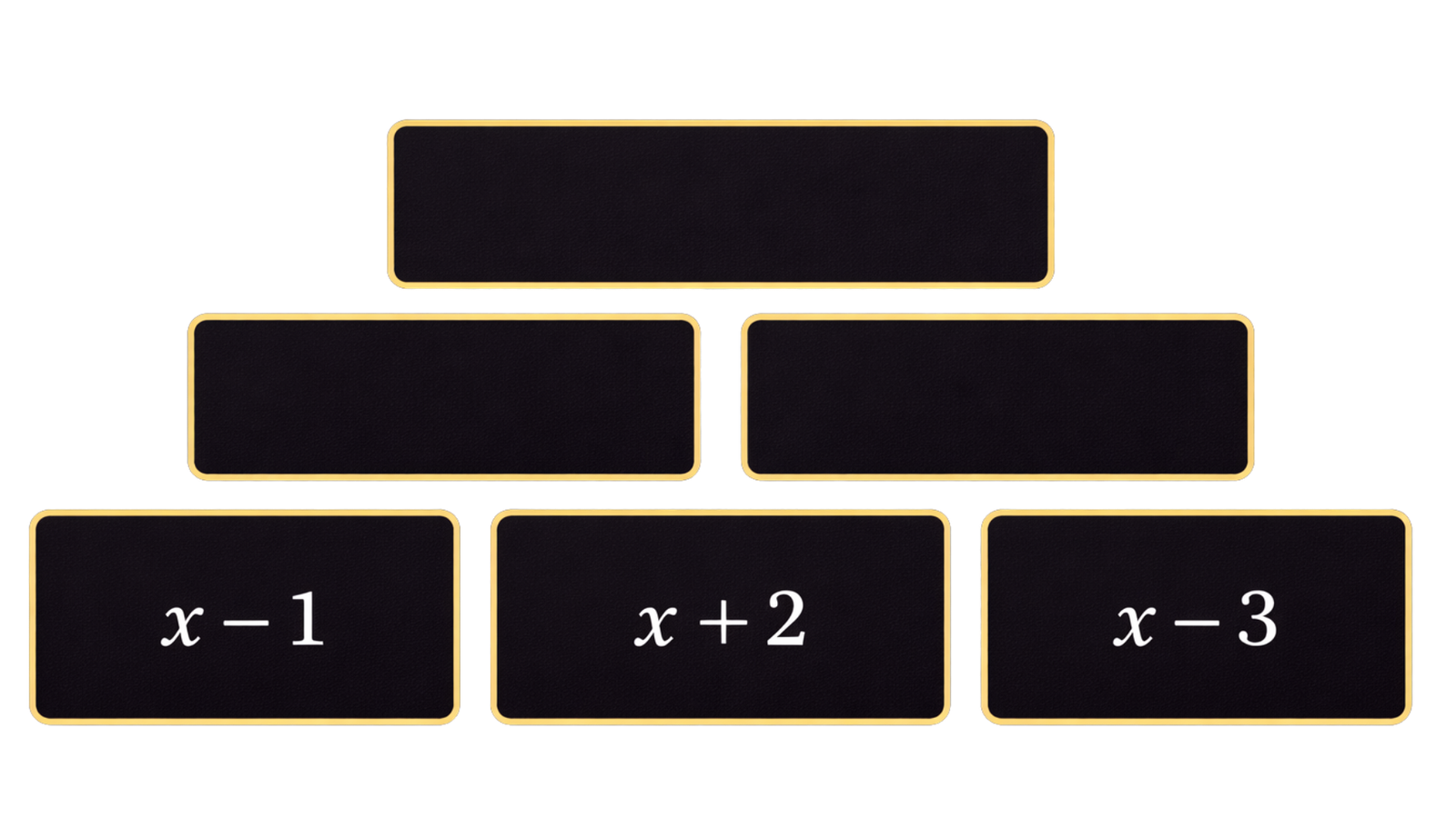 Pyramide à compléter