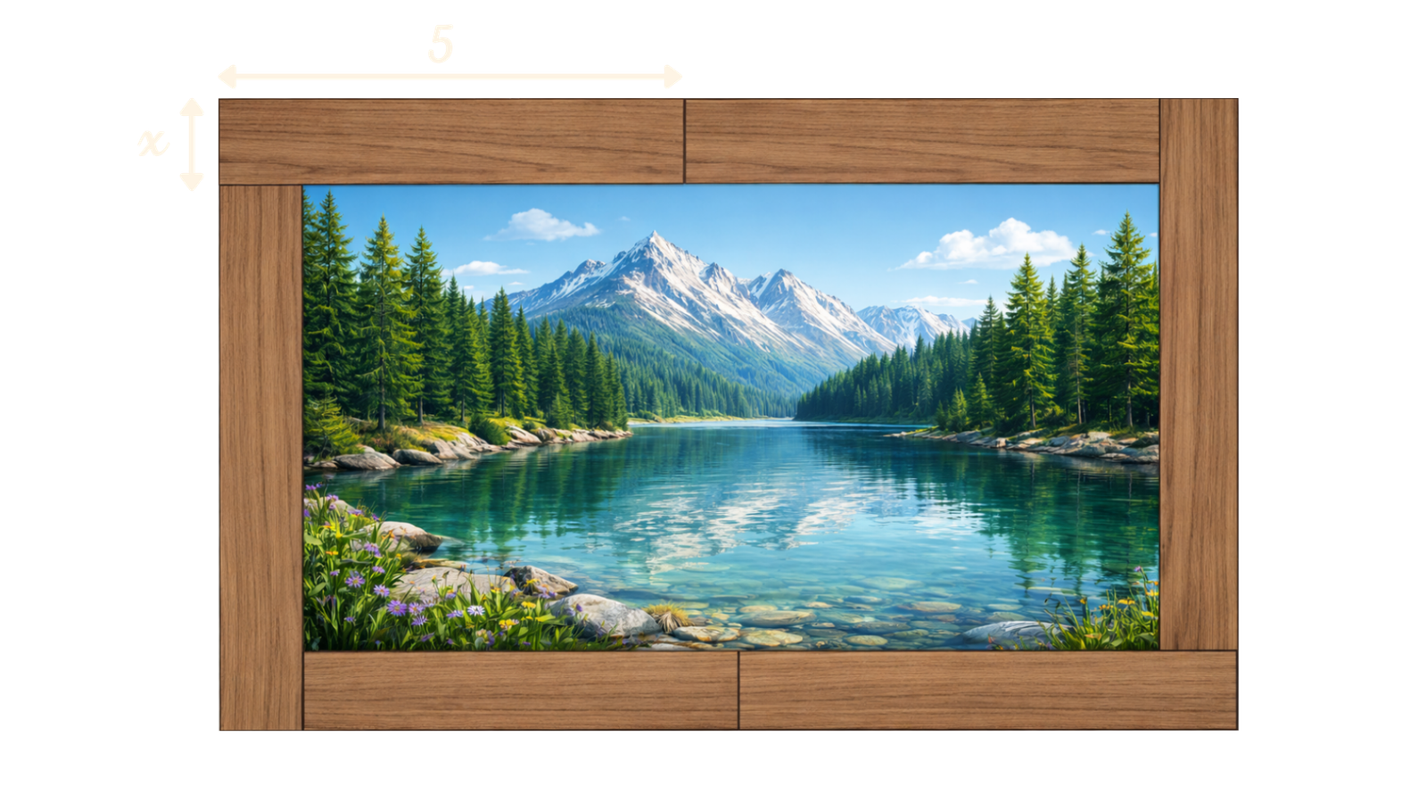 Photographie encadrée