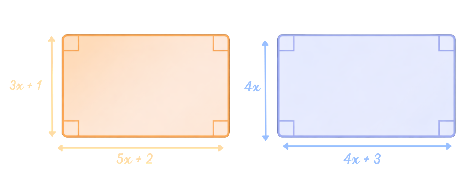 Deux rectangles
